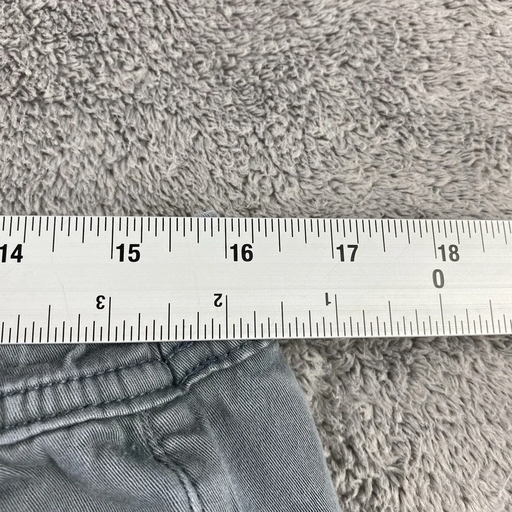 Hollister Stacked Skinny Jogger Mens Large Gray Advanced Stretch